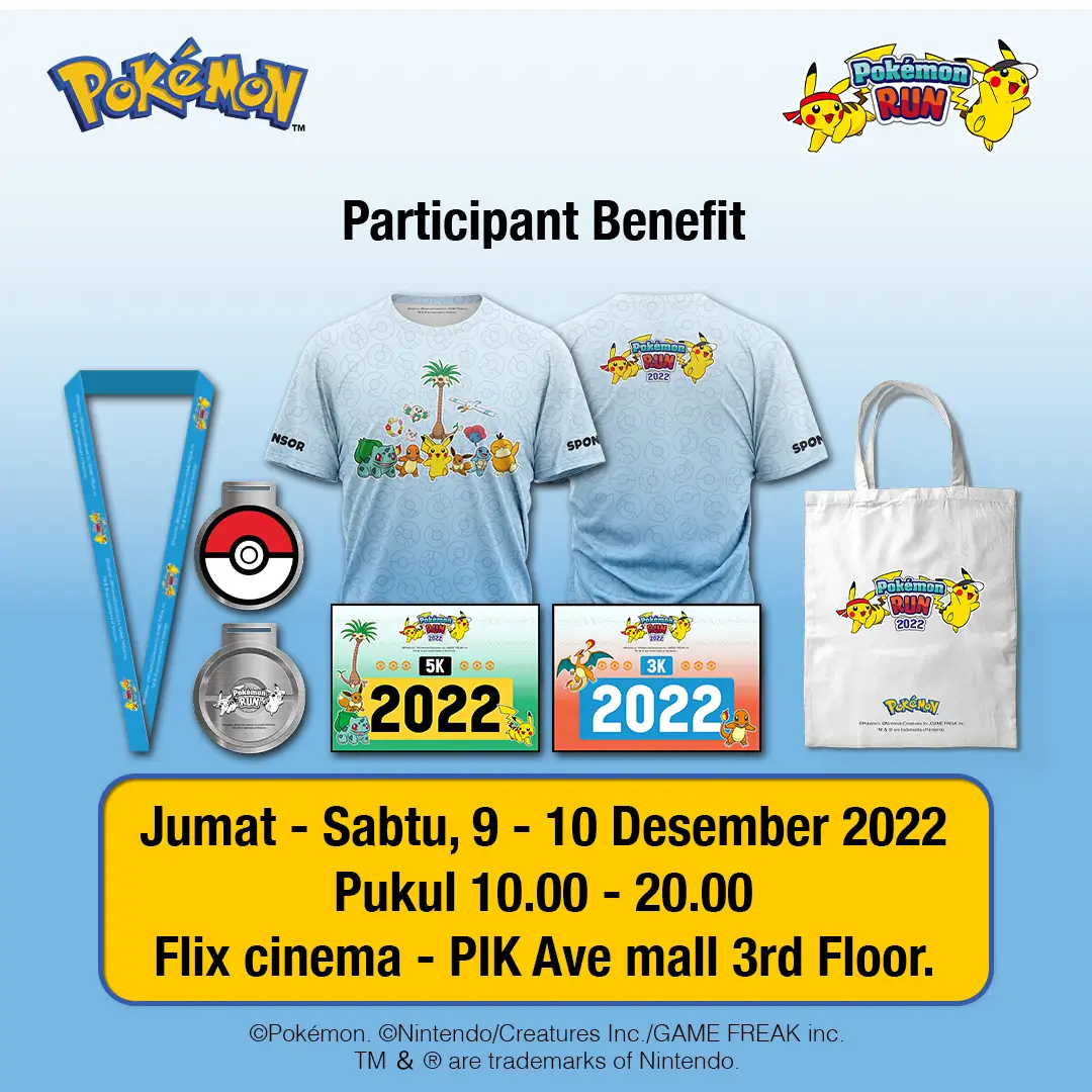participant benefit pokemon run 2022